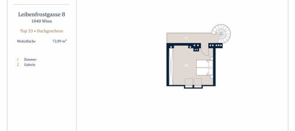 2 rooms Apartment in Wieden, Austria No. 226616 12