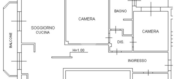 3 rooms Apartment in Lissone, Italy No. 234475 28