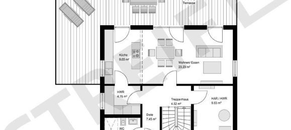 5غرفة منزل في Saarland, Germany رقم 10150 4