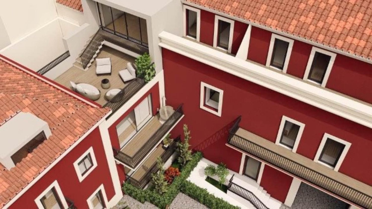 Дуплекс с 3 спальнями в Лиссабон, Португалия № 6565