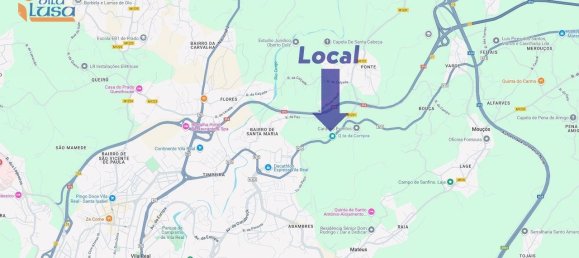 Grundstück in Vila Real, Portugal 480m², Nr. 132626 2