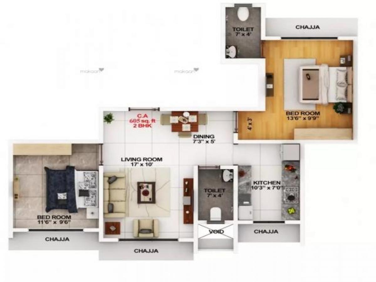 Casa de 2 dormitorios en Mumbai, India No. 24541