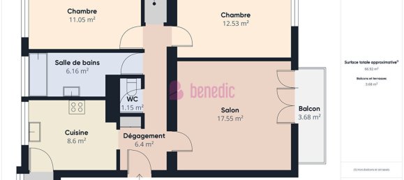 Apartamento T2 em Thionville, France N.º 42269 9