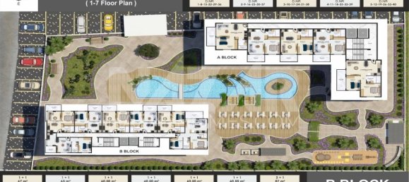 Wohnung 1+1 in Alanya, Turkey, Nr. 14378 18