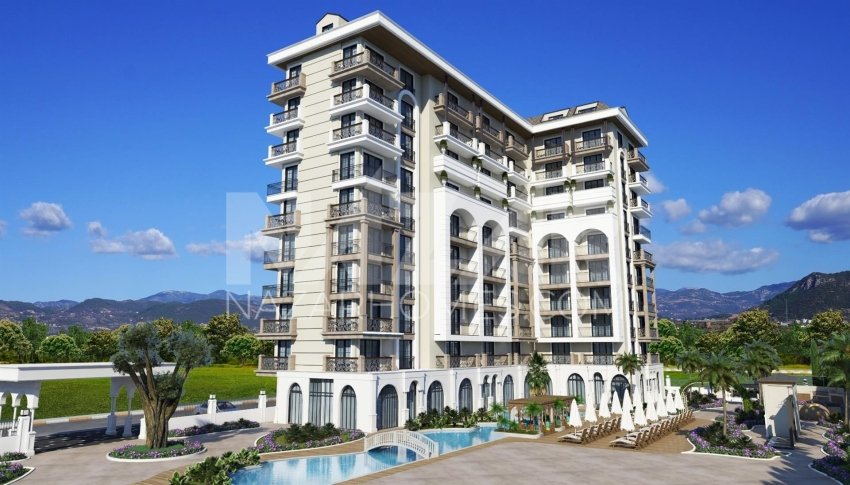 Wohnung 1+1 in Alanya, Turkey, Nr. 14378