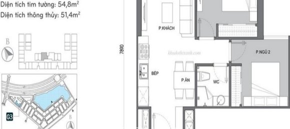 2 bedrooms Apartment in Nam Tu Liem, Vietnam No. 1010 10