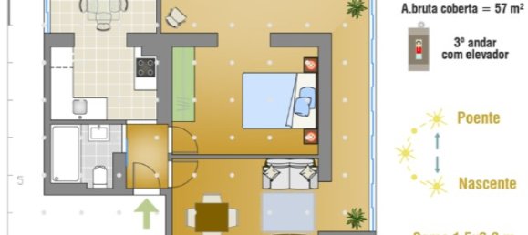 Apartamento de 1 dormitorio en Lisbon, Portugal No. 155229 16