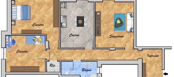 6غرفة شقة في Genoa, Italy رقم 232685 39