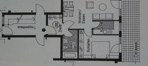 Квартира с 1 спальней в Sommerda, Германия № 168711 6