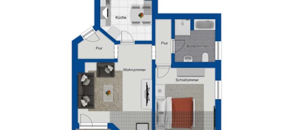 1 bedroom Apartment in Mulheim an der Ruhr, Germany No. 268049 13