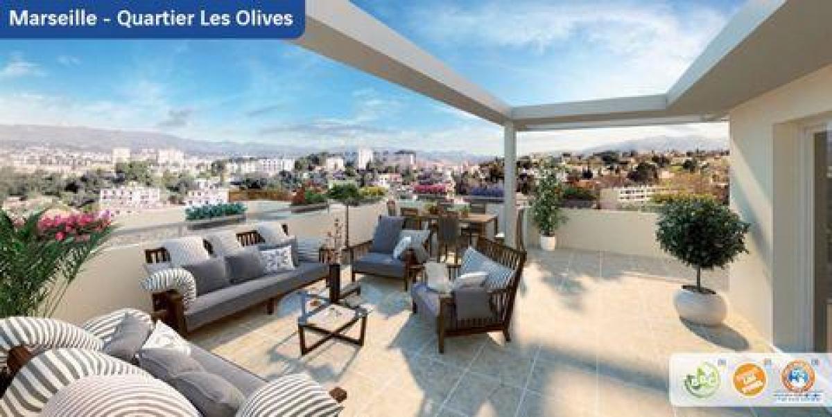 3 Schlafzimmer Eigentumswohnung in Marseille, France, Nr. 10491