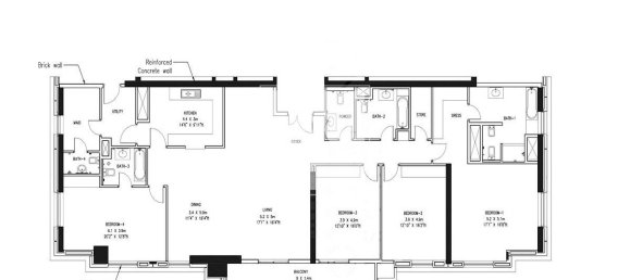 4 غرف نوم شقة في مساكن شاطئ جميرا, UAE رقم 52242 14