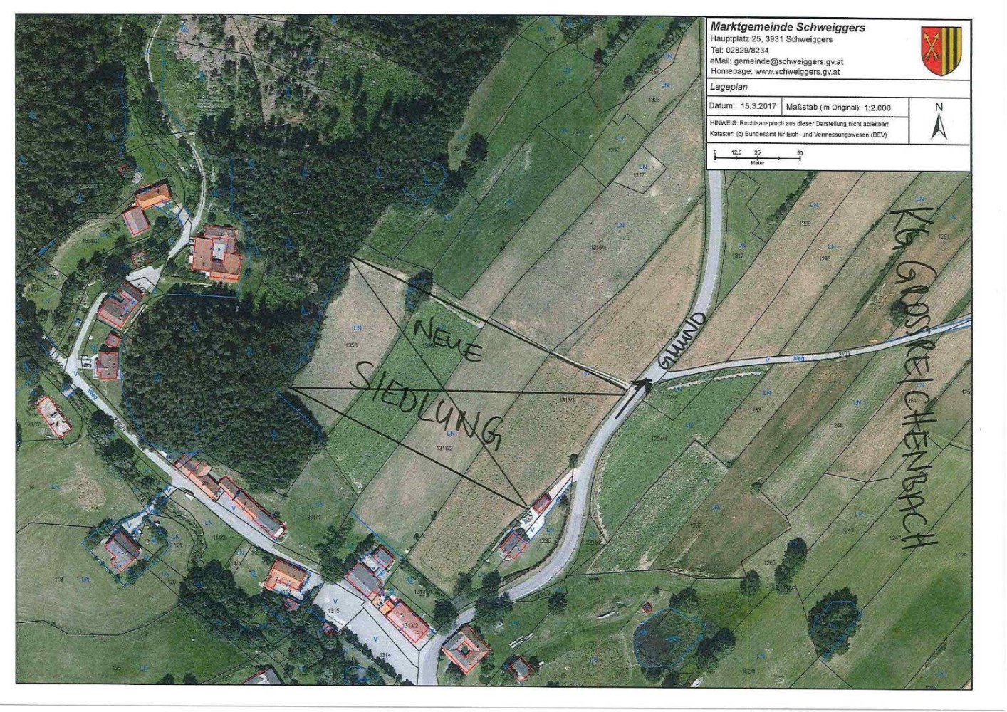 Земельный участок 1058м² в Швайггерс, Австрия № 104103