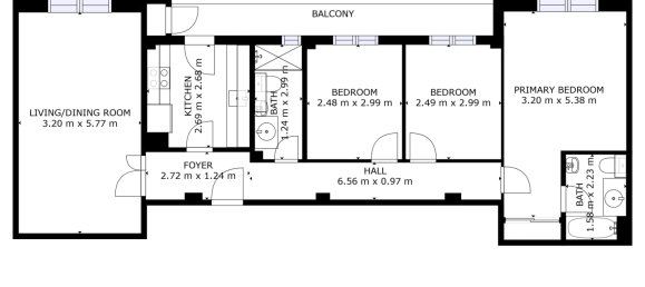 Квартира с 3 спальнями в Сарагоса, Испания № 61409 27