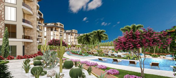 2غرفة شقة في Oba, Turkey رقم 9836 14