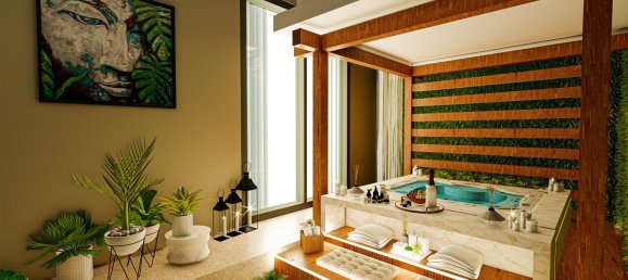 2غرفة شقة في Oba, Turkey رقم 9836 23