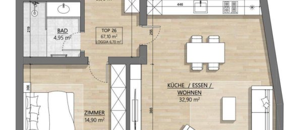 2 rooms Apartment in Margareten, Austria No. 234668 15