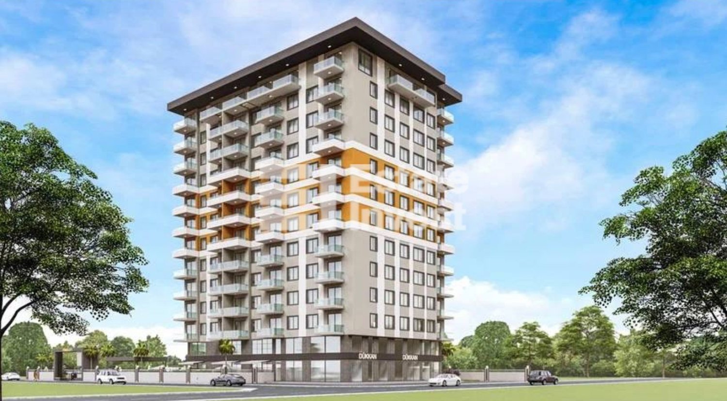 Apartamento 1+1 em Alanya, Turkey N.º 32248