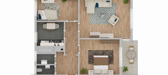 2 Schlafzimmer Wohnung in Esslingen, Germany, Nr. 368857 19