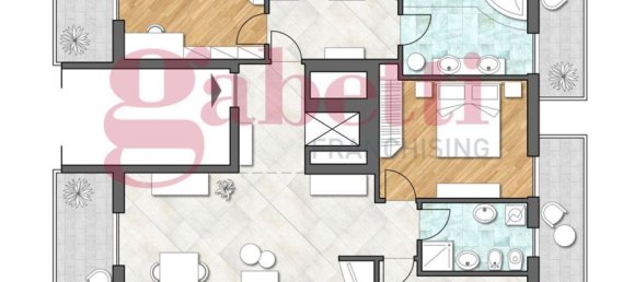 5 rooms Penthouse in Mozzo, Italy No. 236847 16