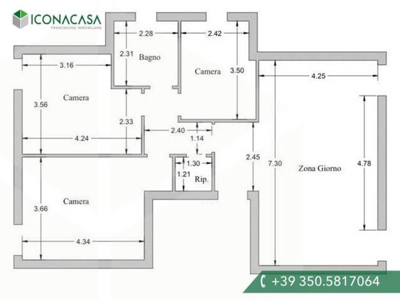 Apartamento de 4 divisões em Vico del Gargano, Italy N.º 19188