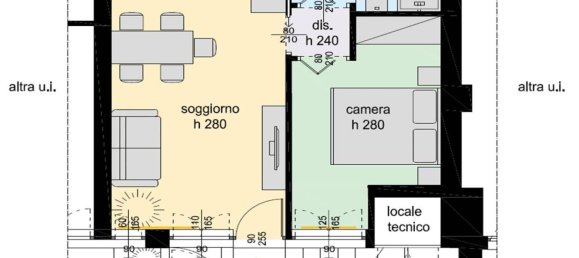 2 Schlafzimmer Wohnung in Milan, Italy, Nr. 360547 16