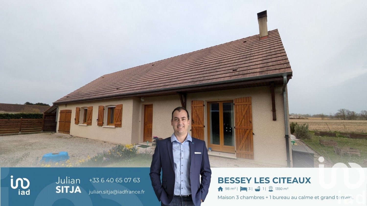 Дом с 3 спальнями в Бессе-ле-Сито, Франция № 62259