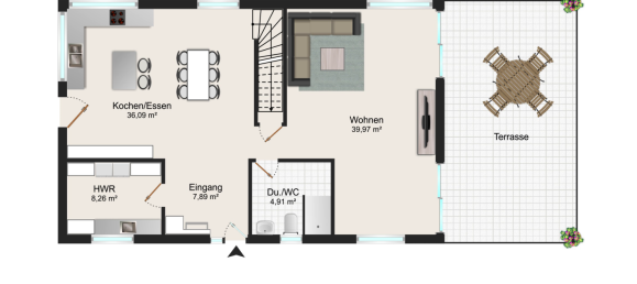 3 Schlafzimmer Haus in Flensburg, Germany, Nr. 61192 43