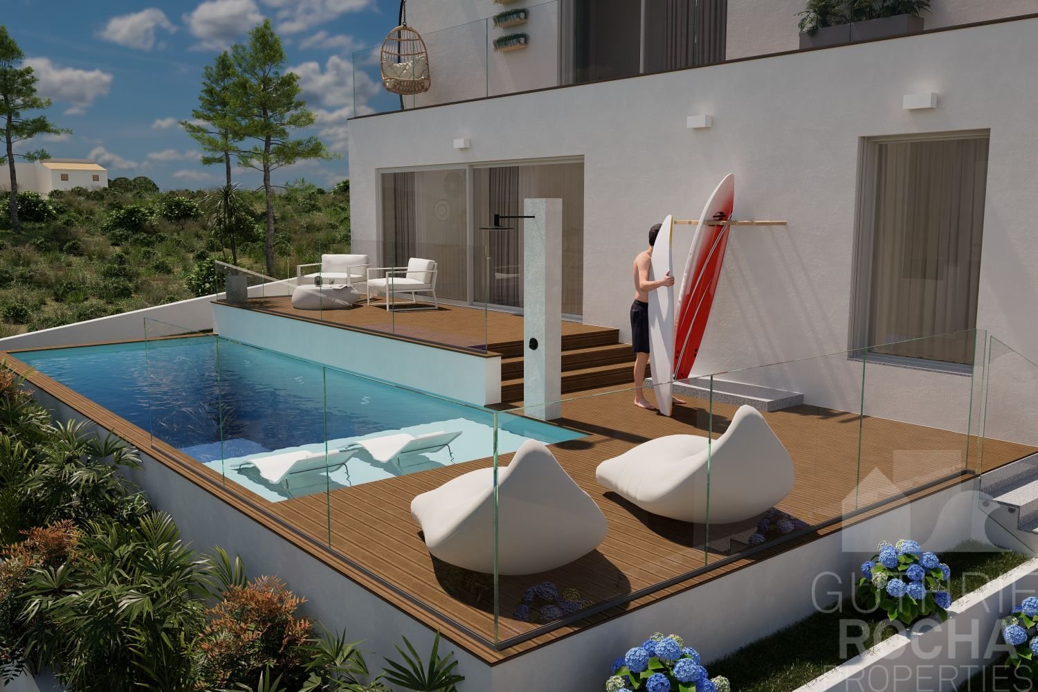 Дом с 4 спальнями в Алжезур, Португалия № 131782