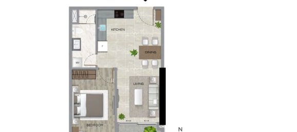 Кондоминиум с 1 спальней в The Filmore Da Nang, Хайтяу, Вьетнам № 20175 14