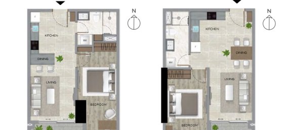 Кондоминиум с 1 спальней в The Filmore Da Nang, Хайтяу, Вьетнам № 20175 11