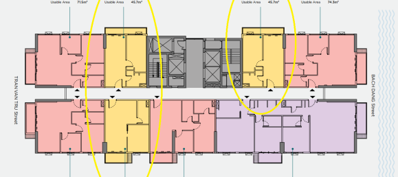 Кондоминиум с 1 спальней в The Filmore Da Nang, Хайтяу, Вьетнам № 20175 9