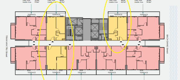 Кондоминиум с 1 спальней в The Filmore Da Nang, Хайтяу, Вьетнам № 20175 6