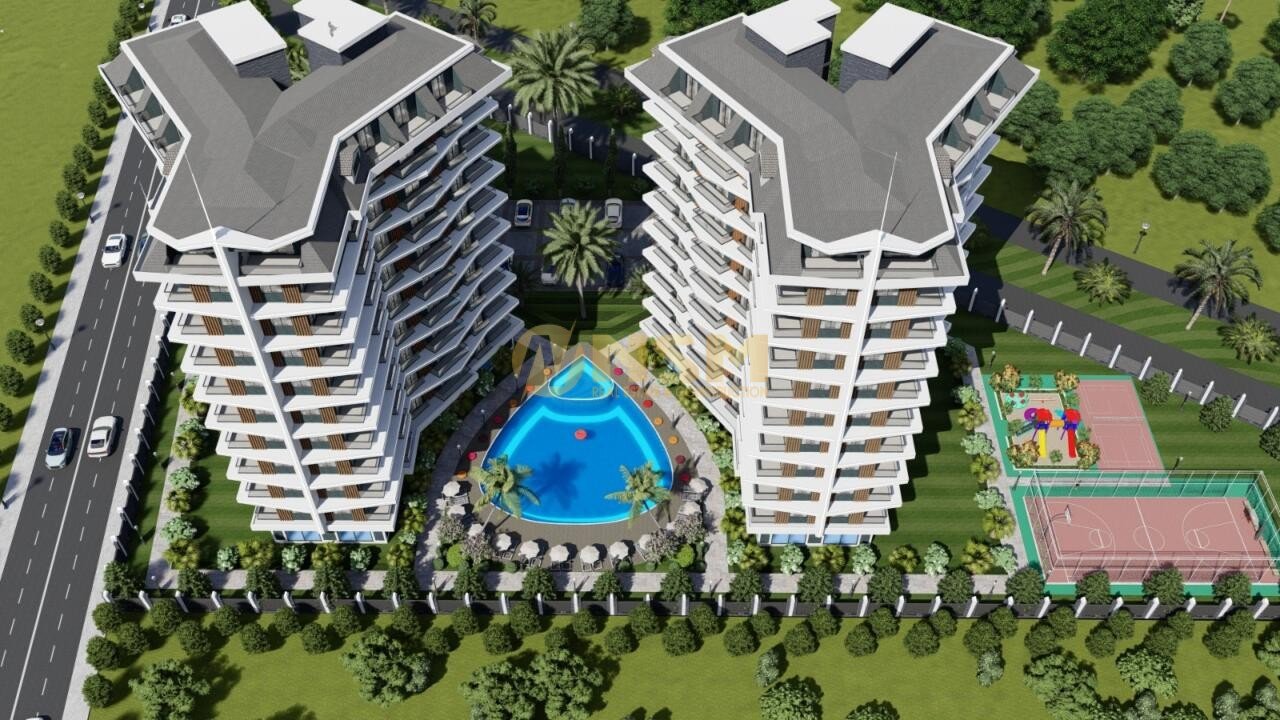 Apartamento 1+1 em Alanya, Turkey N.º 31171