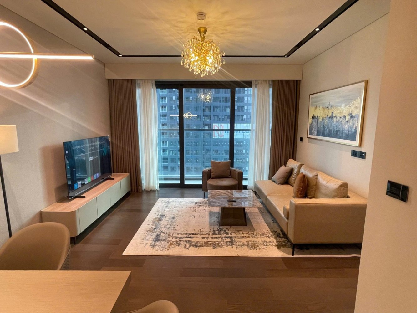 2 dormitorios condominium en alquiler en District 1, Ho Chi Minh, Vietnam № 20481
