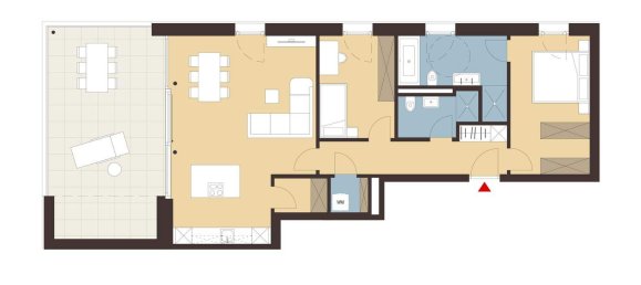 3 rooms Apartment in Dornbirn, Austria No. 147652 3