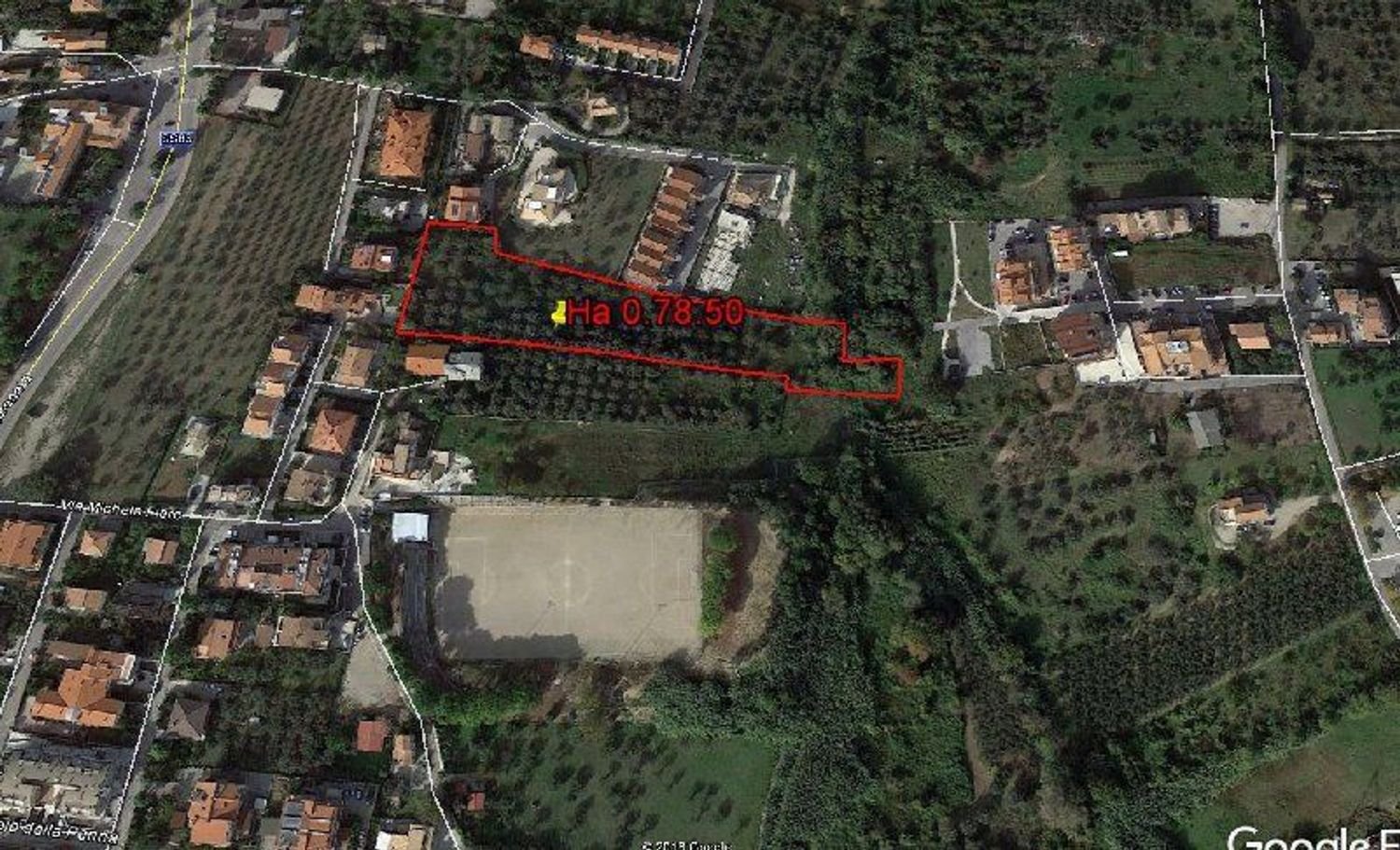 Terreno em Vasto, Italy 7850 m² N.º 129444