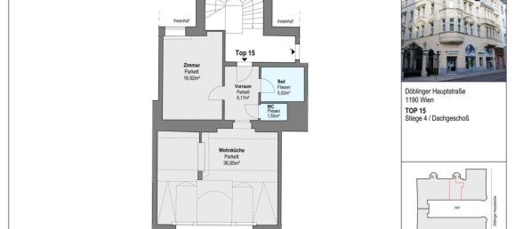 2 rooms Apartment in Dobling, Austria No. 243933 9