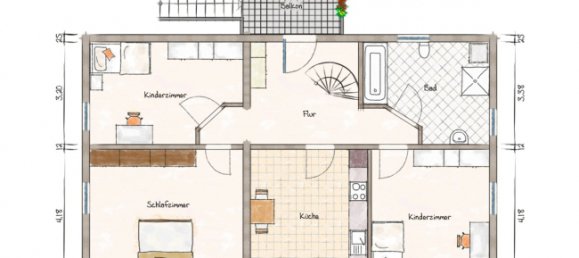 Таунхаус с 4 спальнями в Кельхайм, Германия № 338730 39