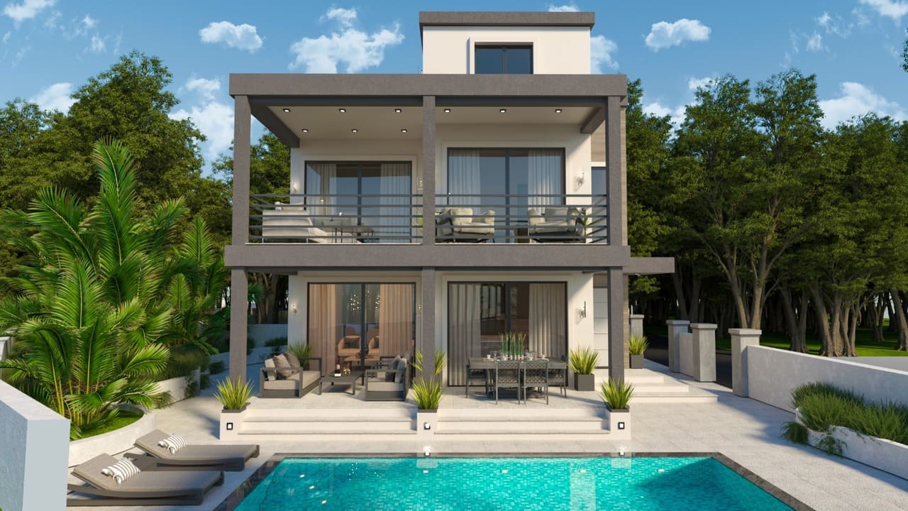 Villa 3+1 in Fethiye, Turkey No. 4179