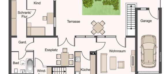 Bungalow de 3 divisões em Aschaffenburg, Germany N.º 320381 16