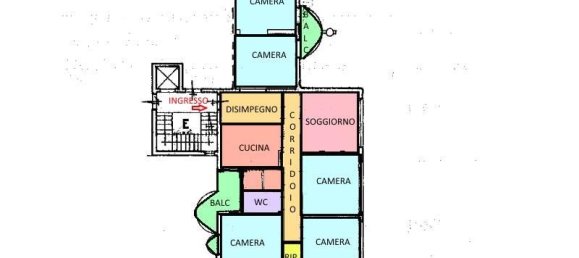 Квартира с 6 комнатами в Битонто, Италия № 177636 29