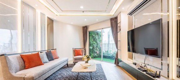 Дуплекс с 3 спальнями в Belle Grand Rama 9, Бангкок, Таиланд № 31031 2