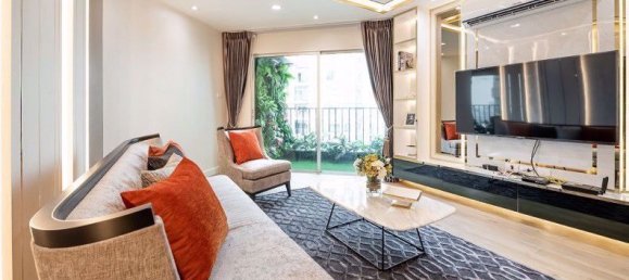 Дуплекс с 3 спальнями в Belle Grand Rama 9, Бангкок, Таиланд № 31031 3