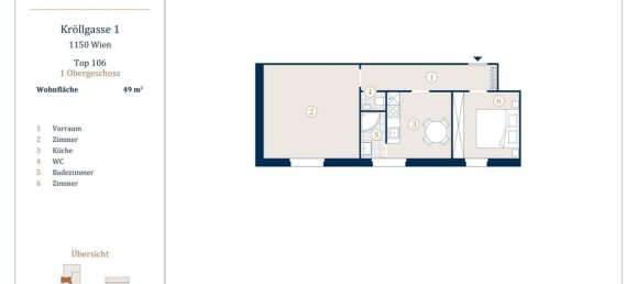 Apartamento de 2 habitaciónes en Rudolfsheim-Funfhaus, Austria No. 207396 11
