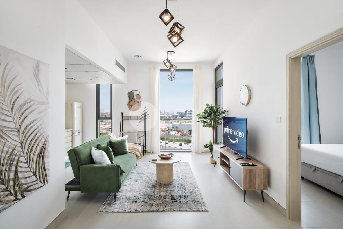 Квартира с 1 спальней в Dubai Production City (IMPZ), ОАЭ № 66271