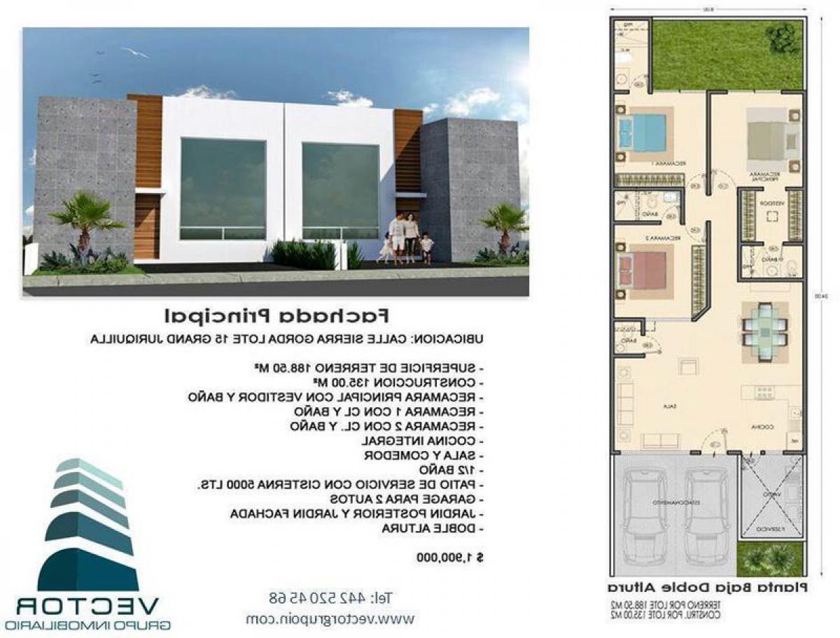 Casa T3 em Queretaro, Mexico N.º 159042