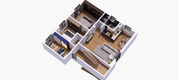 Квартира с 4 комнатами в Кормано, Италия № 330396 29