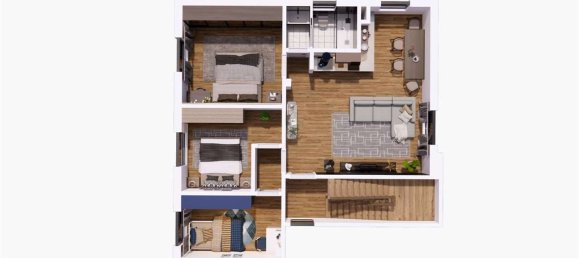 Квартира с 4 комнатами в Кормано, Италия № 330396 30