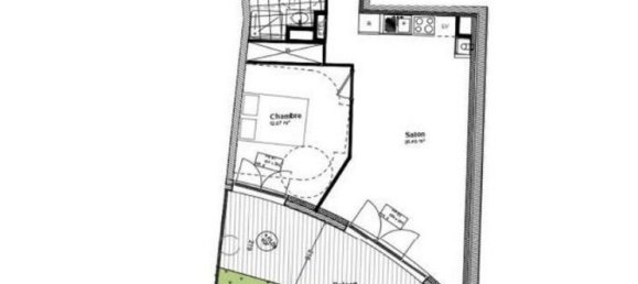 2 rooms Apartment in Suresnes, France No. 137038 2